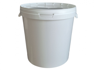 Plastik Hobbock 40 kg weiß